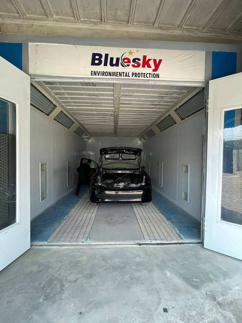 Paint booth 1