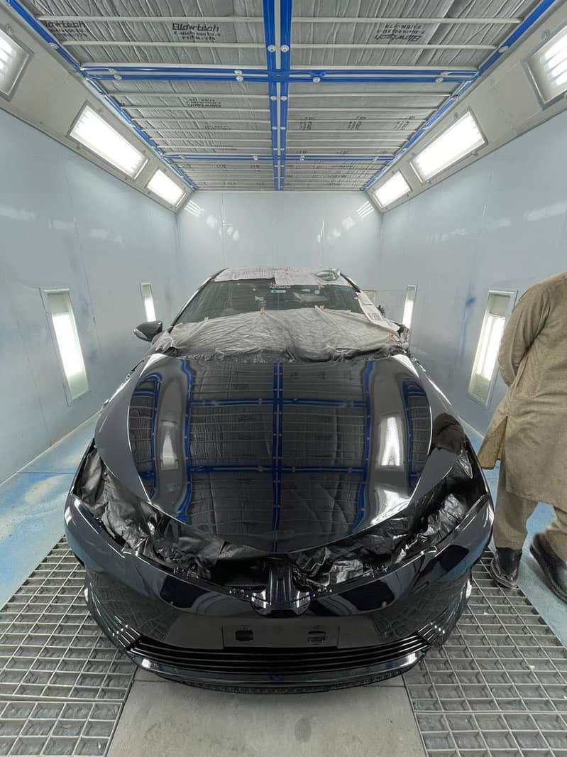 Paint booth 2