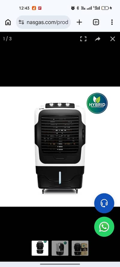 NasGas Energy Efficient NAC-9400