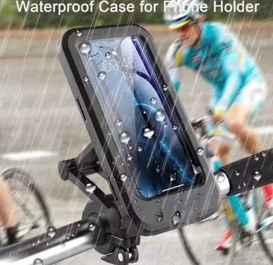 Waterproof Bike Phone Mount - 360° Rotatable Holder