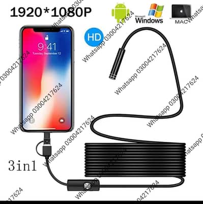 7mm Endoscope Micro USB Microscope Inspection HD Camera