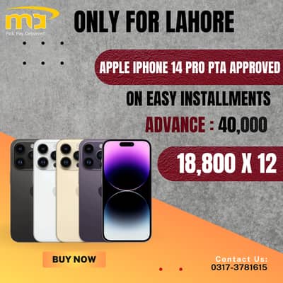 Apple iPhone 14 Pro Pta On Installments