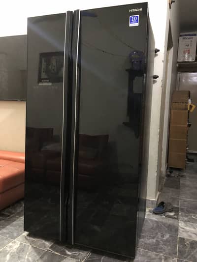 Hitachi Side By Side Inverter Fridge | Imported | Glass Door