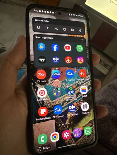 s20 samsung original non 6 128 silver grey