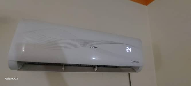 haier latest model 1 ton heat and cool