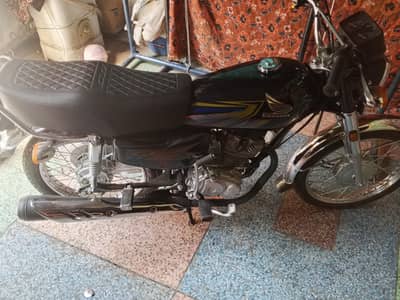Honda CG 125 2026 model black colour