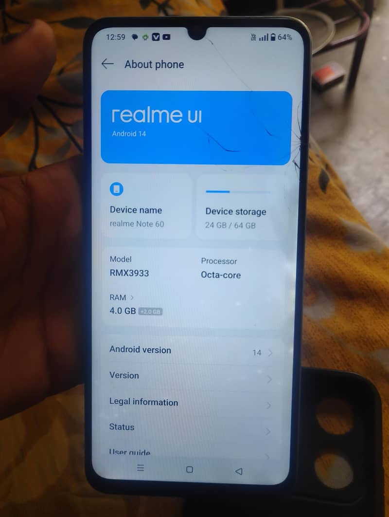 Realme Note 60 2