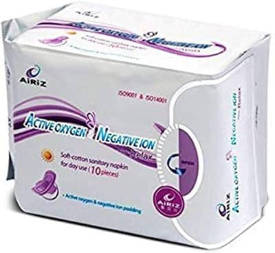 AiRiZ Active Oxygen &Negative Ion Napkins for Day use-Relax pads