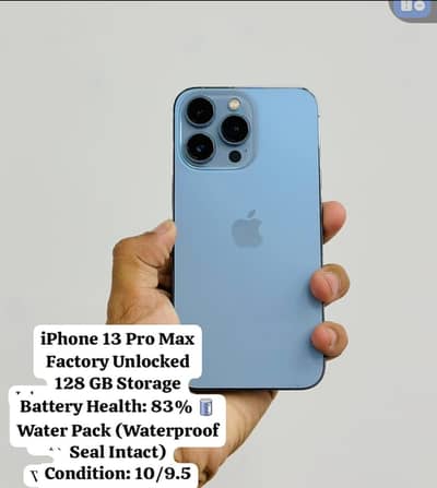 Iphone 13 pro max factory unlocked