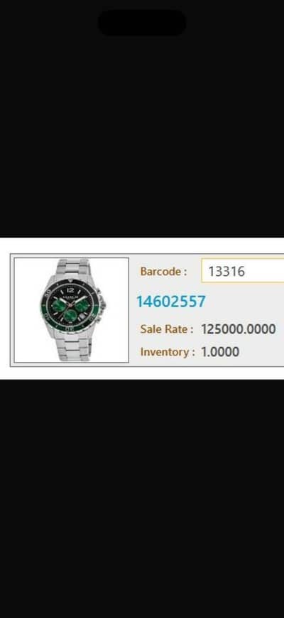 Coach green with silver watch for sale