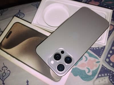 iPhone 15 Pro Max 256GB (Non-PTA) – Excellent Condition