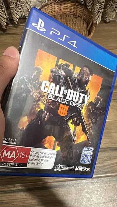 Call Of Duty black ops 4 Ps4 cd