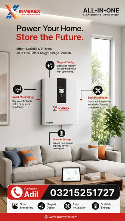 All in One ESS 3.6kW/5.3kWh LITHIUM BATTERY (IP65)