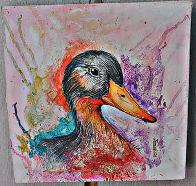 Duck / bird painting
