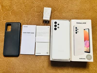 Samsung Mobile A32 6/128 with box and charger