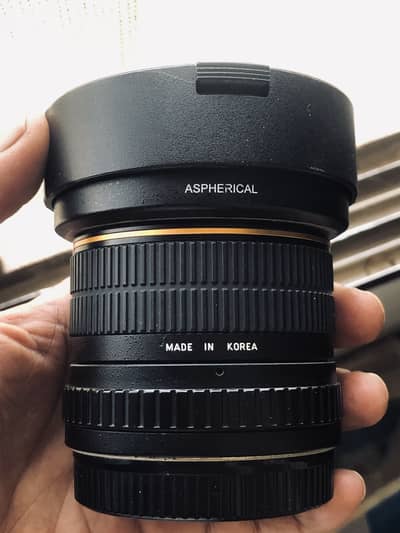 8mm f/3.5 Fish Eye CS Wide angle Samyang For Canon
