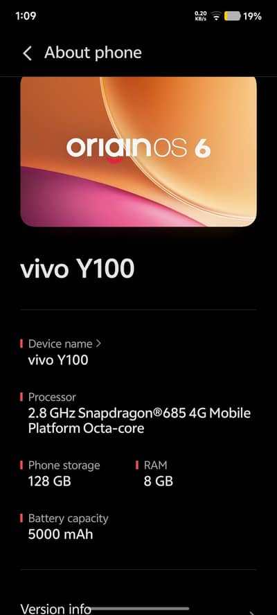 Vivo Y100