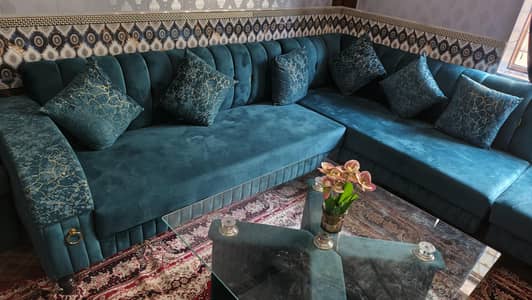 L shape sofa