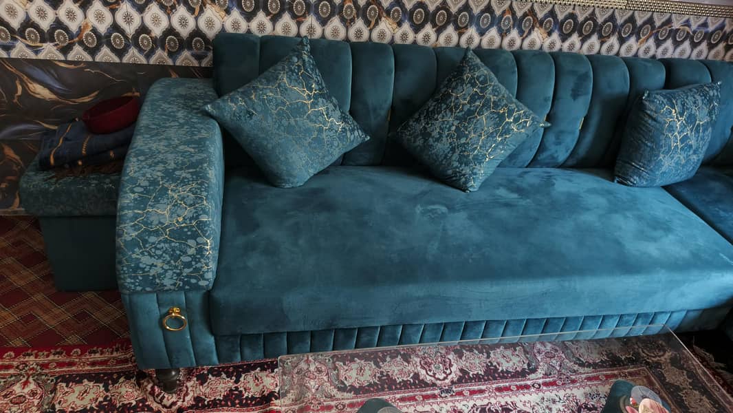 L shape sofa 1