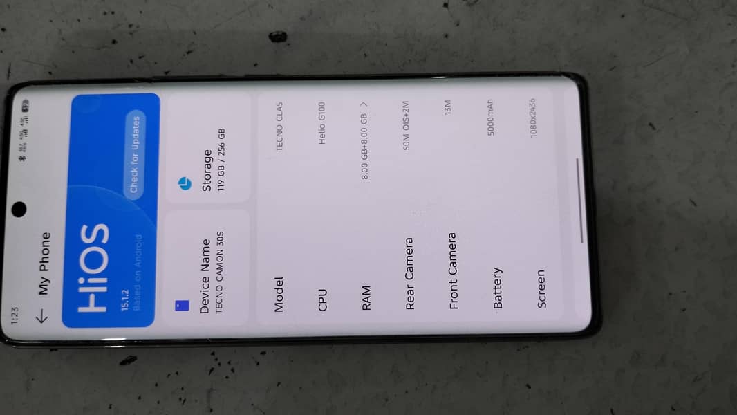 Tecno CAMON 30S 5