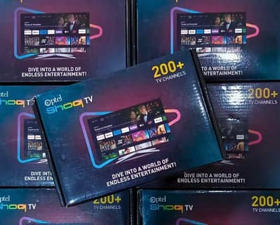 PTCL SHOQ TV Box | Official Android 4K Smart TV Box |