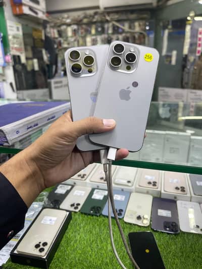 15 pro 256gb natural pta approved only phone