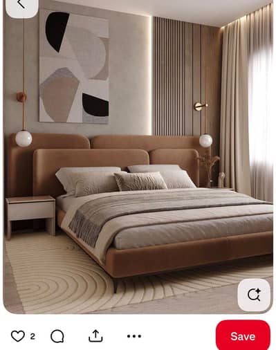 Bed set / Luxury bed / Wooden bed / Double bed / King size bed / bed