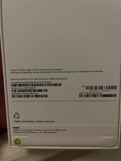 Apple iPhone 17 Pro Max