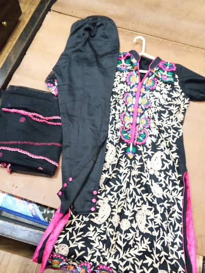 Full embroidery dress new not wear