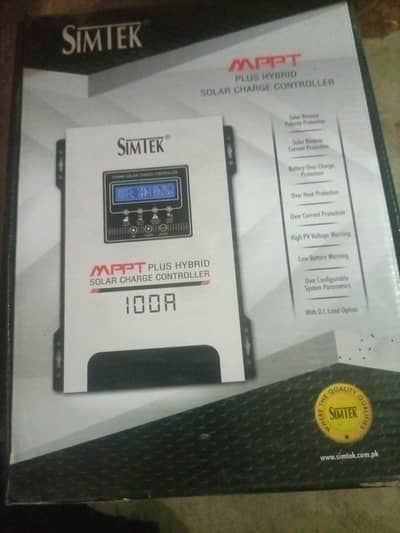 Simtek® MOST PLUS HYBRID SOLAR CHARGE CONTROLLER 100A