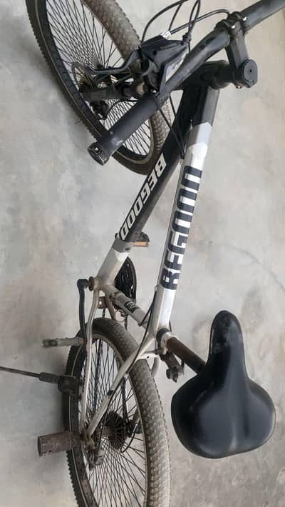 Morgan grey and black used adult cycle