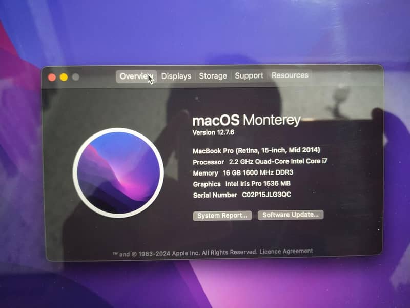 MacBook pro 2015 0