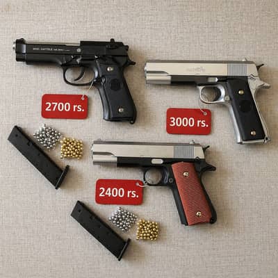 Semi Metal Toy Guns | Different Models Available