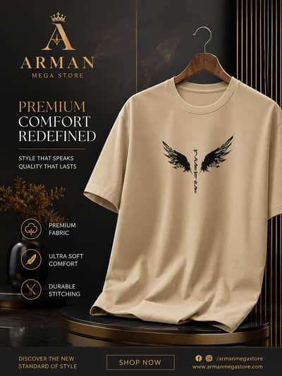premium wing design T-Shirt