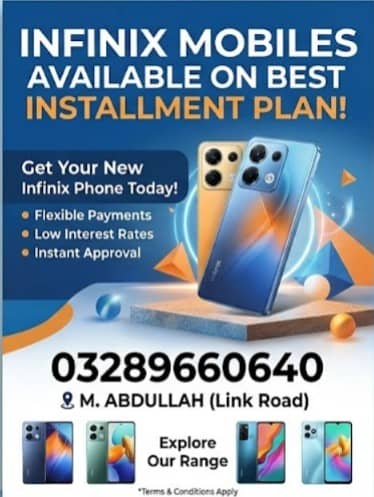 Infinix Hot 60 pro plus avail on installments
