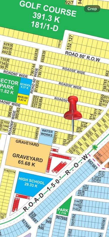 1 kanal Plot For Sale At DHA Phase 9 Prism Ideal Location