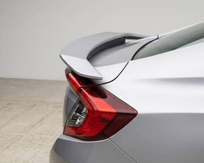 Civic x spoiler with brake light