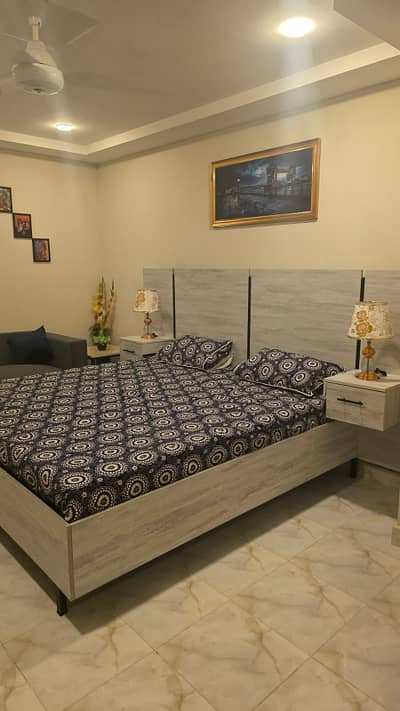One Bed Luxury Furnished Apartment Available For Rent In Sector F Bahria Town Lahore