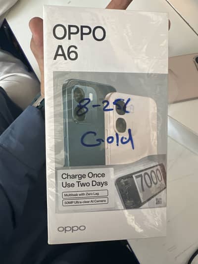 OPPO A6 8/256gb