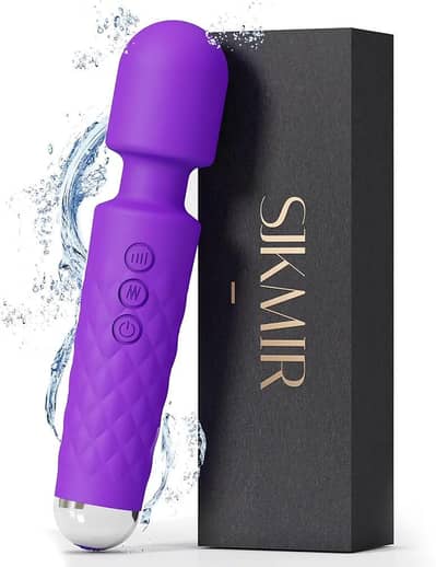 SJKMIR full body massager with 20 vibration speeds and wand massager