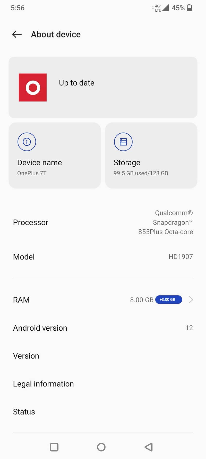 One Plus 7T 4