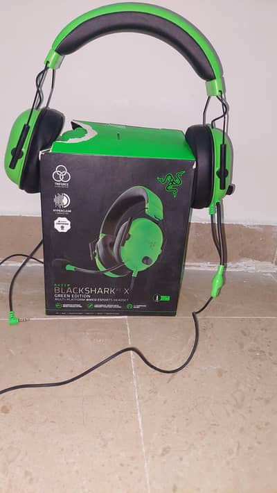 Razer Blackshark V2 X Green Edition