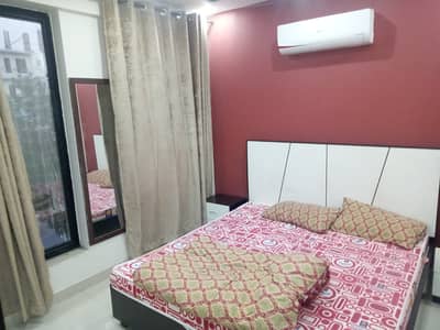 2 Bed Furnished Apartment Available With Washing Machine For Rent In Sector E Bahria Town Lahore