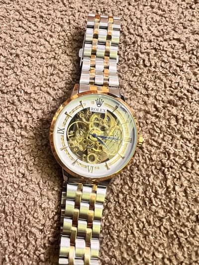 Skeleton watch new