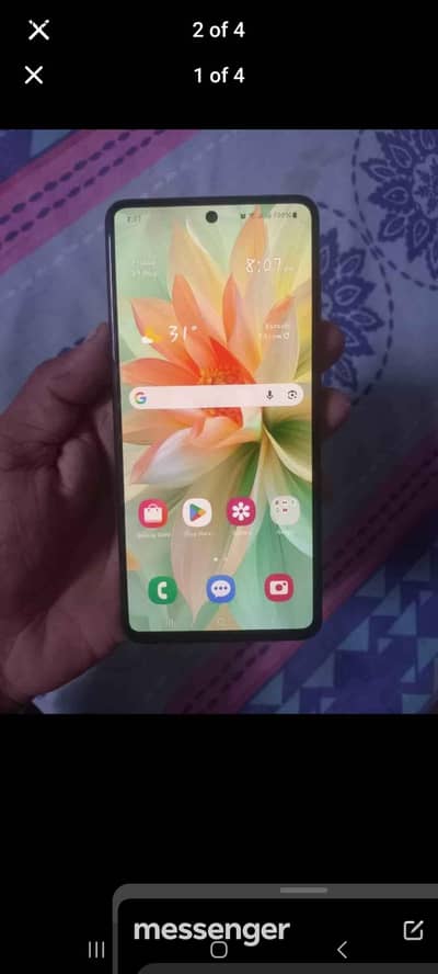 Samsung Mobile A51 6/128 finger print work pta approved with box