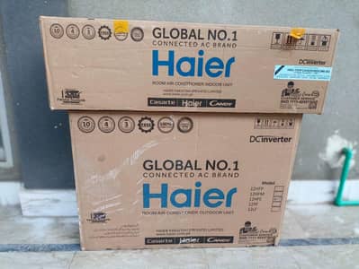 Haier DC inverter  1 ton  total original too much  Call/0321/8888/564
