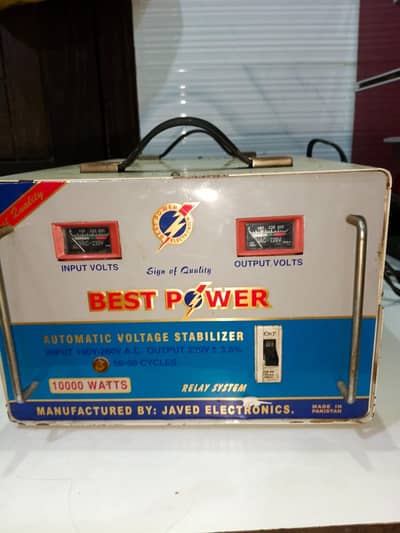 Stablizer 10000watts