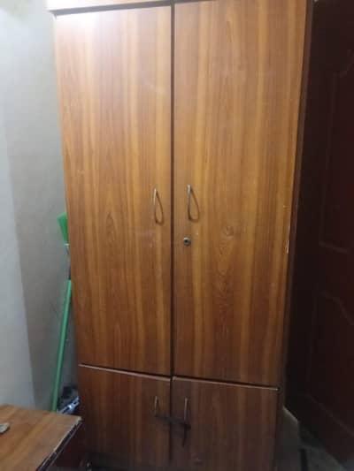 Wooden 2 Door Cupboard (Almari) – Good Condition