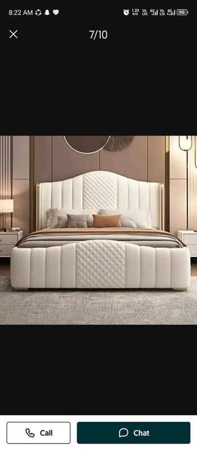 bed set - king size bed - double bed set- wooden bed - luxury bed set