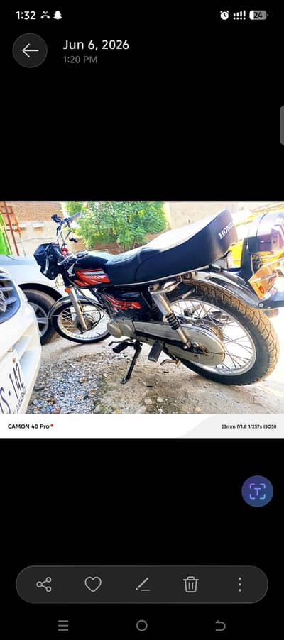 saf bike ha achi halat ma islamabad num document clear biometric avai